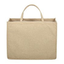 Color Prime - Large Size Nature Linen Jute Bag-43*34*19cm Pack - 10pcs